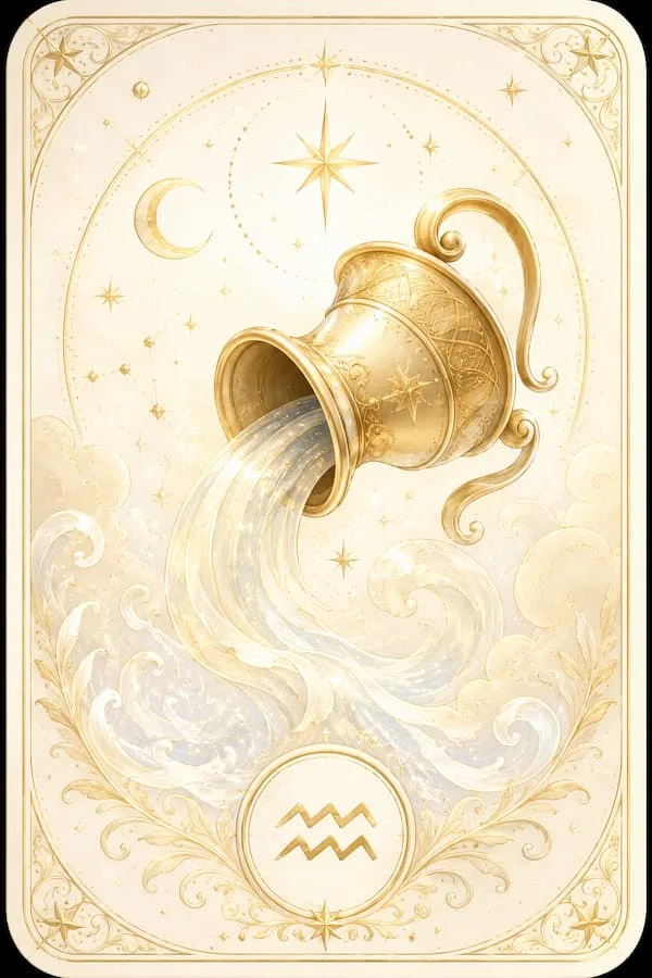 Falita zodiac and birth month reading: Aquarius - The Water Bearer